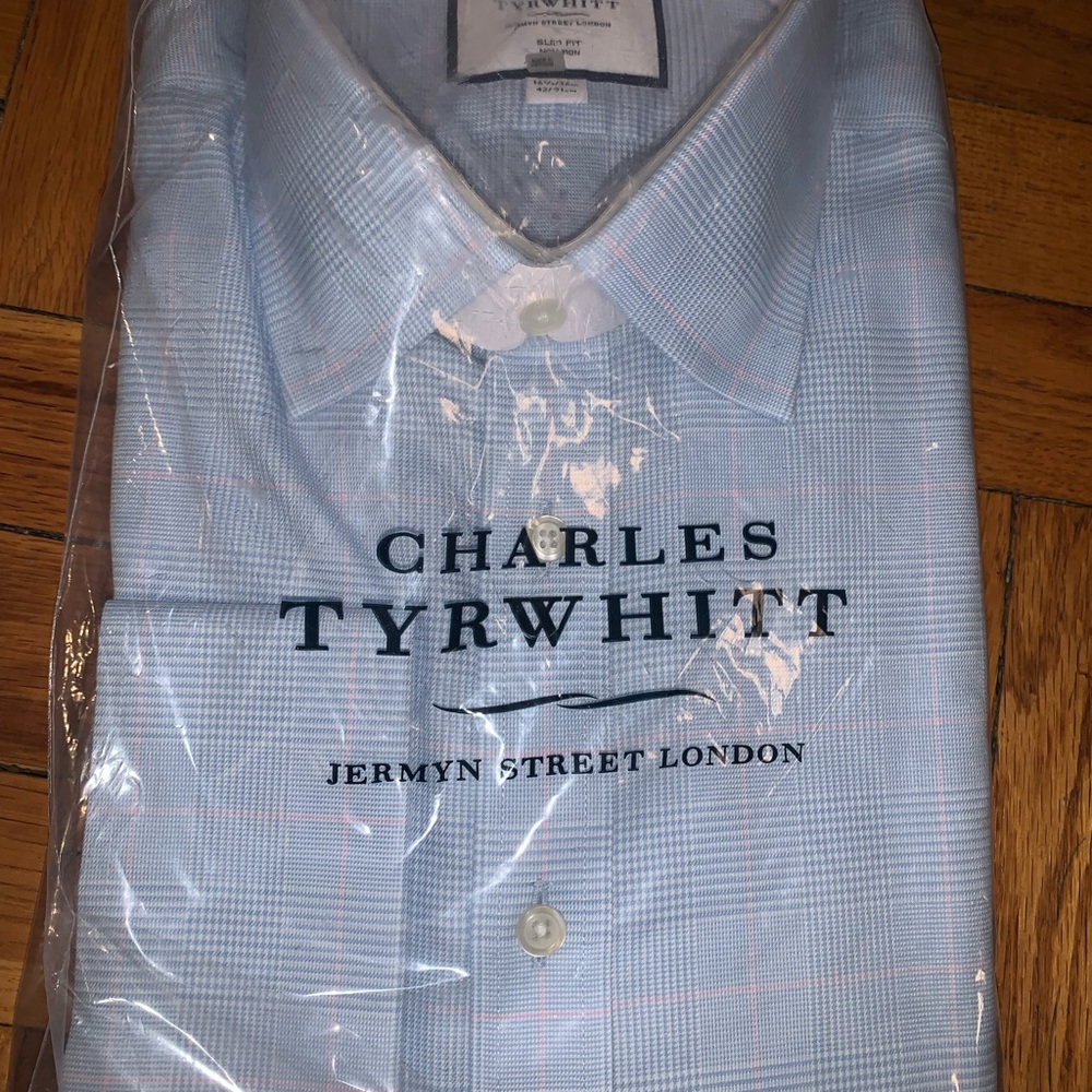 Charles Thyrwitt 16.5 36 slim fit shirt.